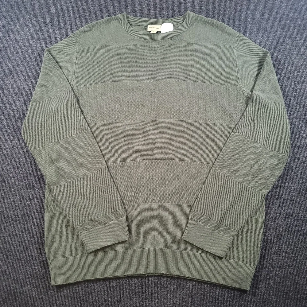 Adventuridge Men's Base‎ Layer Top Green Size L Thermal Knit Shirt